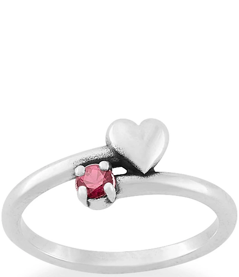 James Avery Wrapped in Love Gemstone Band Ring