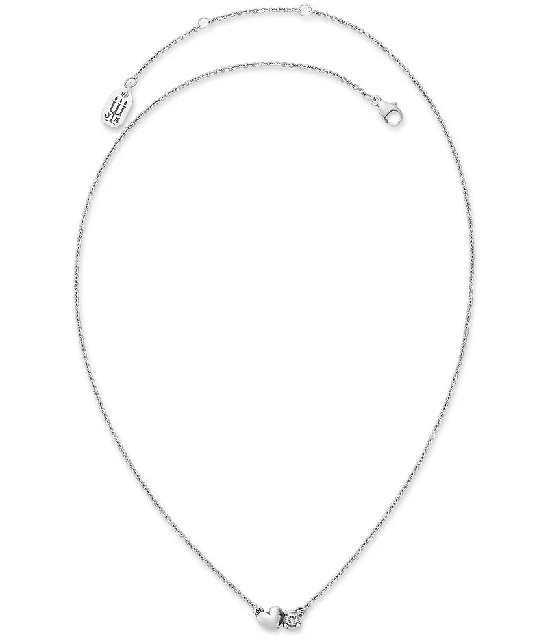 James Avery Wrapped Up In Love Gemstone Short Pendant Necklace