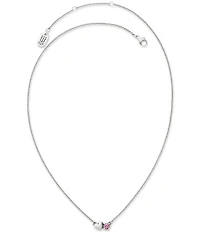 James Avery Wrapped Up In Love Gemstone Short Pendant Necklace