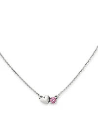 James Avery Wrapped Up In Love Gemstone Short Pendant Necklace
