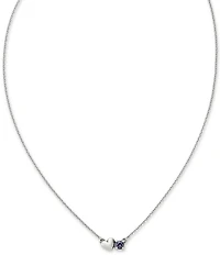 James Avery Wrapped Up In Love Gemstone Short Pendant Necklace