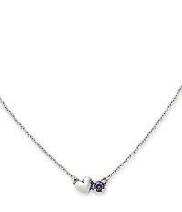 James Avery Wrapped Up In Love Gemstone Short Pendant Necklace