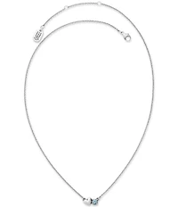 James Avery Wrapped Up In Love Gemstone Short Pendant Necklace
