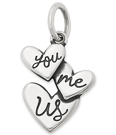 James Avery Hearts You Me Us Charm