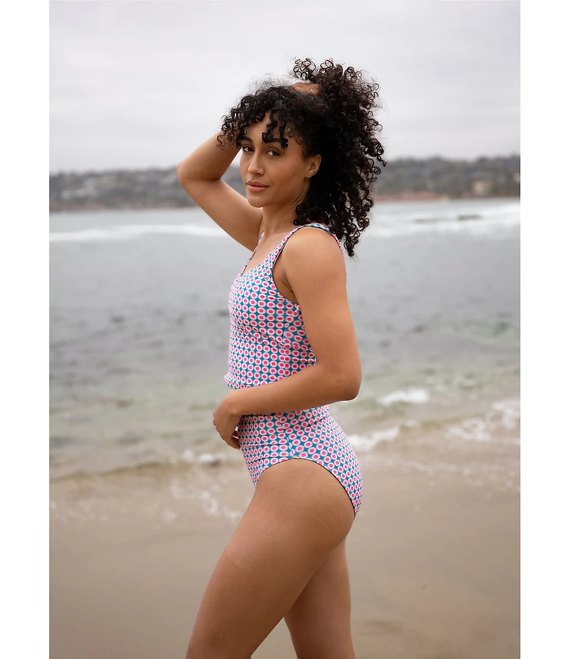 Janela Bay Sunburst Seamless High Waist Swim Bottom