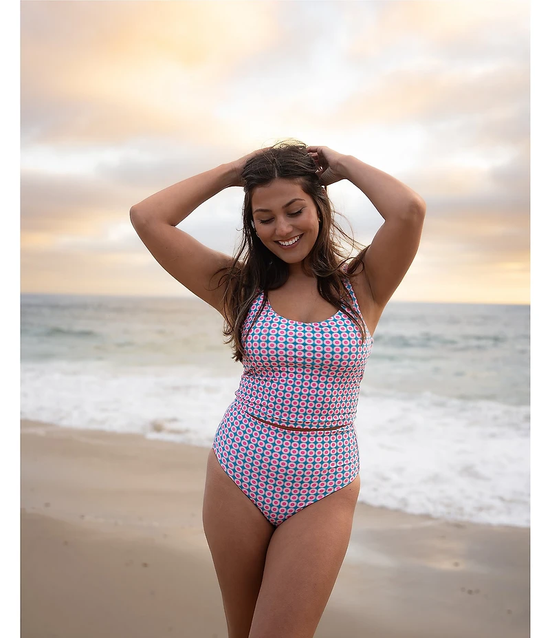 Janela Bay Sunburst Seamless High Waist Swim Bottom