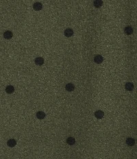 Jasmine & Ginger Dot Print Brushed Knit Long Sleeve Coordinating Hoodie