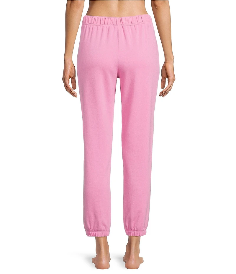 Jasmine & Ginger French Terry Elastic Waist Coordinating Lounge Joggers