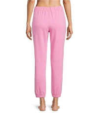 Jasmine & Ginger French Terry Elastic Waist Coordinating Lounge Joggers