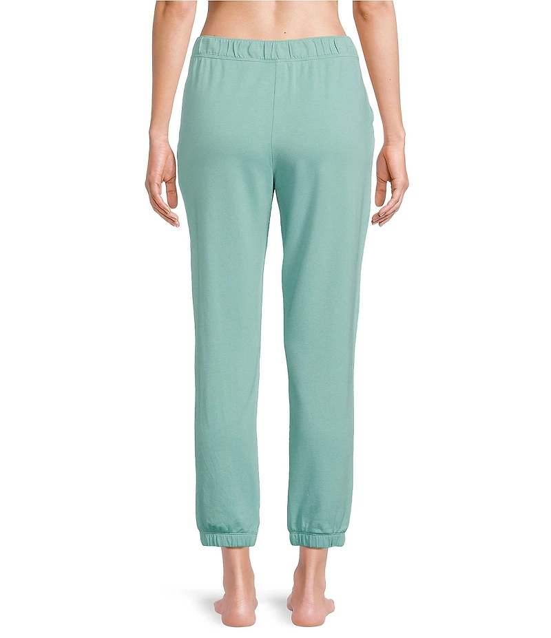Jasmine & Ginger French Terry Elastic Waist Coordinating Lounge Joggers