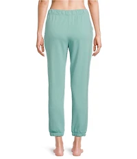 Jasmine & Ginger French Terry Elastic Waist Coordinating Lounge Joggers
