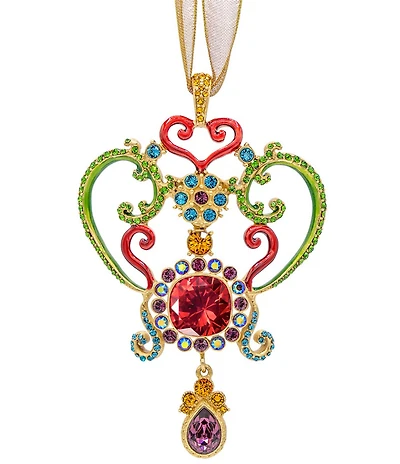 Jay Strongwater 2025 Annual Holiday Metal Ornament