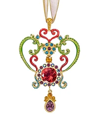 Jay Strongwater 2025 Annual Holiday Metal Ornament