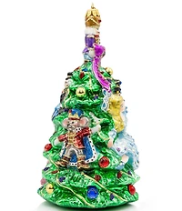 Jay Strongwater Clara and the Nutcracker Glass Ornament