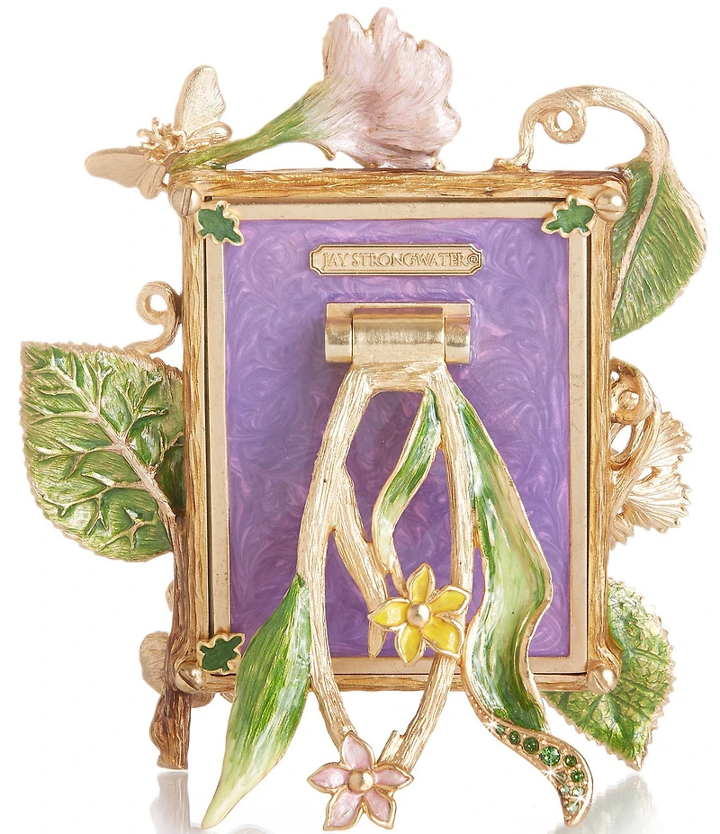 Jay Strongwater Dutch Floral Picture Frame