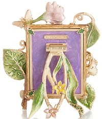 Jay Strongwater Dutch Floral Picture Frame