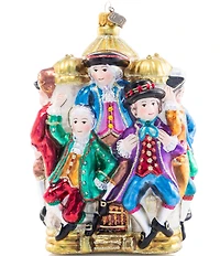 Jay Strongwater Holiday Collection 10 Lords-A-Leaping Glass Ornament