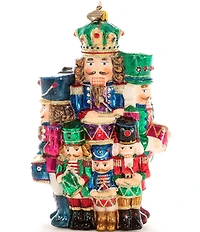 Jay Strongwater Holiday Collection 12 Drummers Drumming Glass Ornament