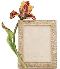 Jay Strongwater Ilsa Flora Tulip 3#double; x 4#double; Photo Frame