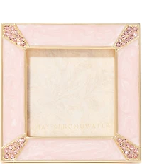 Jay Strongwater Leland Pave Corner 2-inch Square Picture Frame