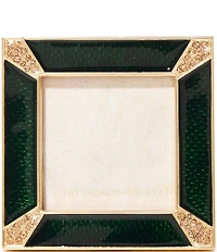 Jay Strongwater Leland Pave Corner 2-inch Square Picture Frame