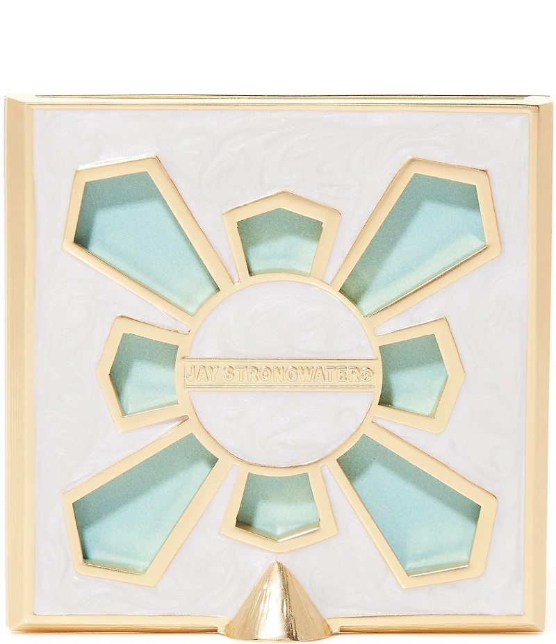 Jay Strongwater Leland Pave Corner 2-inch Square Picture Frame