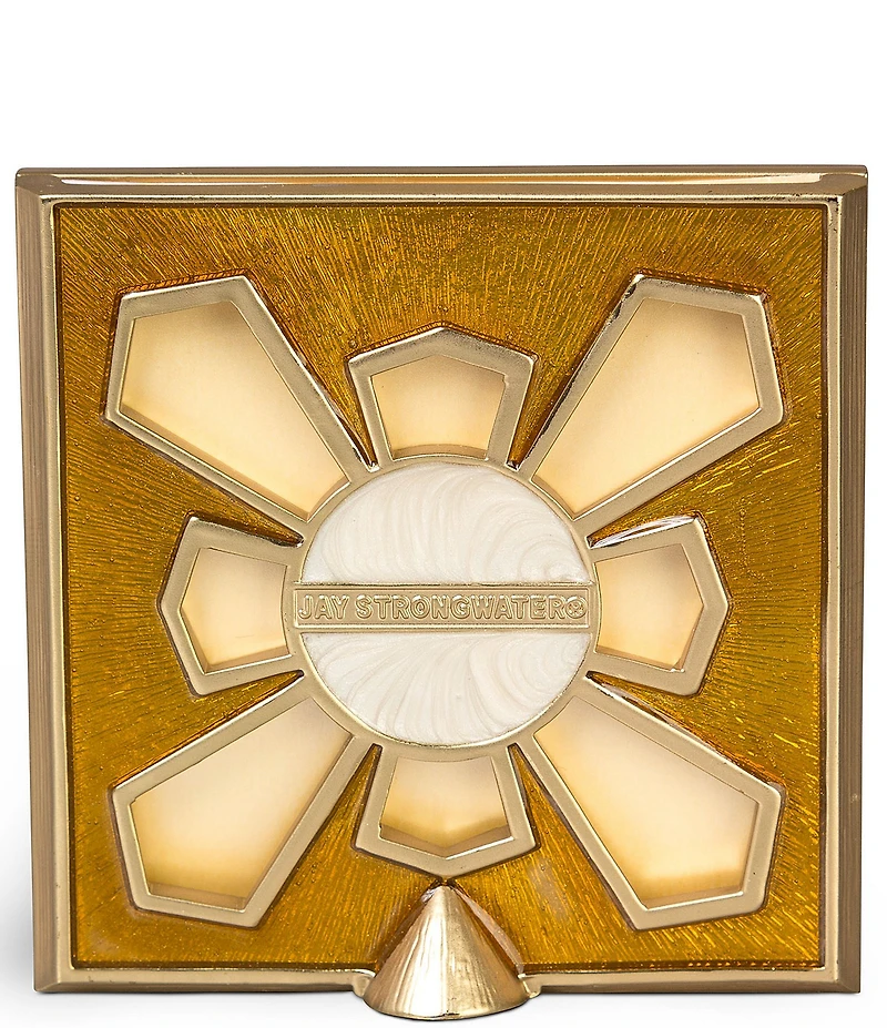 Jay Strongwater Leland Pave Corner 2-inch Square Picture Frame