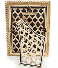 Jay Strongwater Lorraine Stone Edge Jeweled Picture Frame, 4#double; x 6#double;
