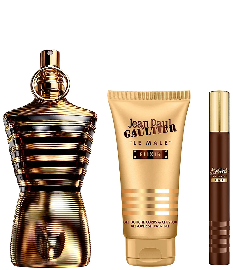 Jean Paul Gaultier Le Male Elixir 3-pc Gift Set