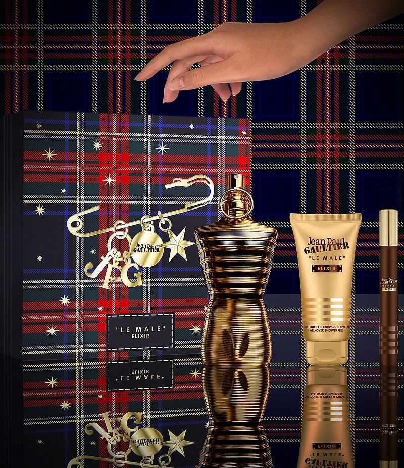 Jean Paul Gaultier Le Male Elixir Eau De Parfum Gift Set