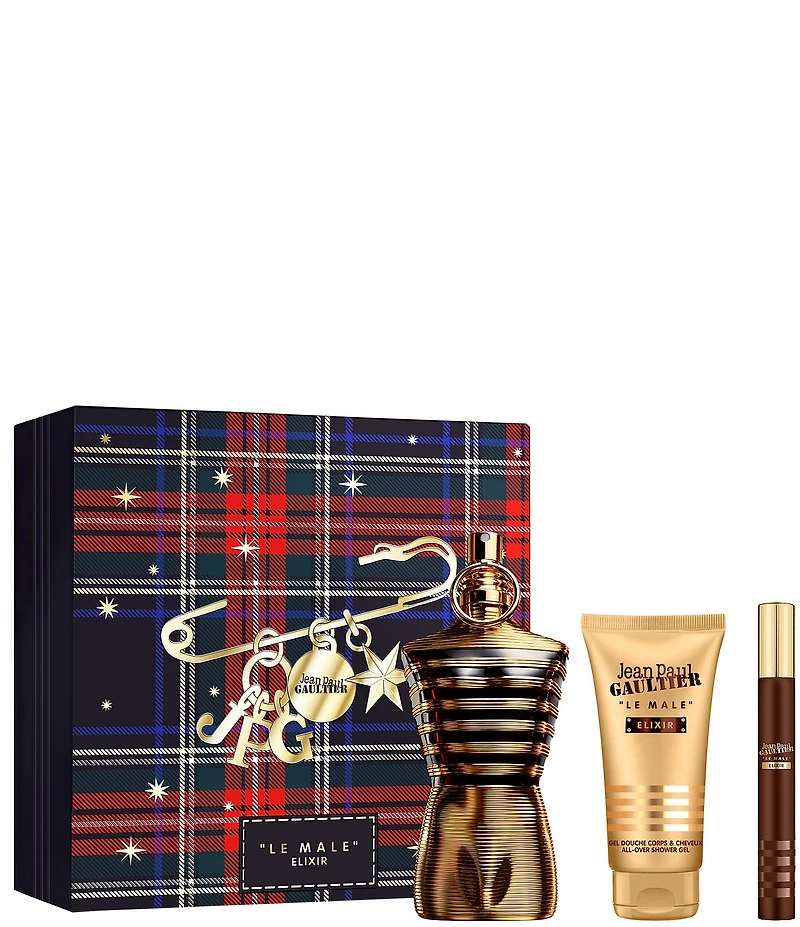 Jean Paul Gaultier Le Male Elixir Eau De Parfum Gift Set
