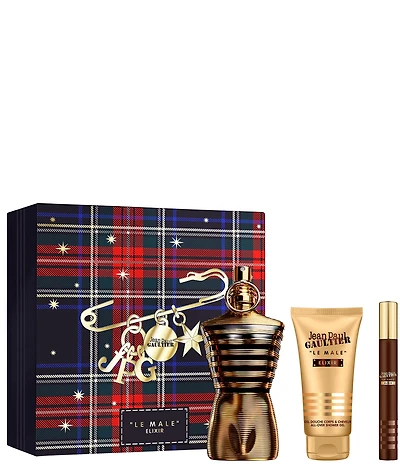 Jean Paul Gaultier Le Male Elixir Eau De Parfum Gift Set