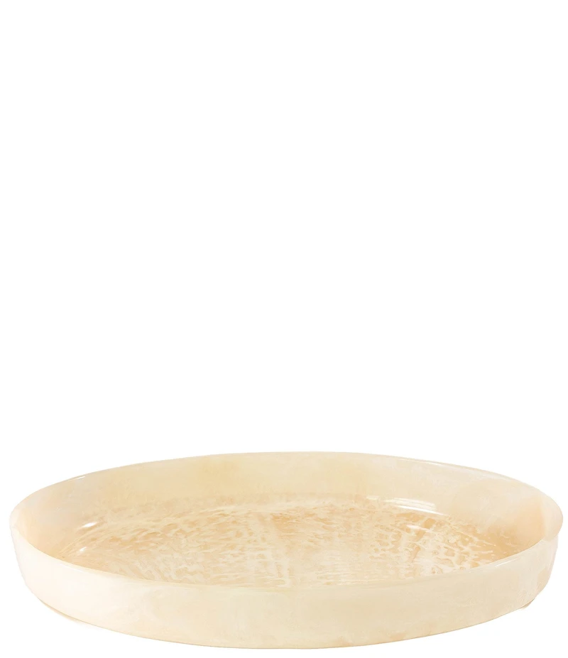 Jeanne Fitz Resin Collection Oval Bowl