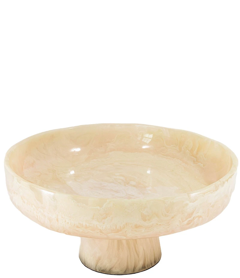 Jeanne Fitz Resin Collection Pedestal Bowl