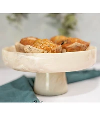 Jeanne Fitz Resin Collection Pedestal Bowl