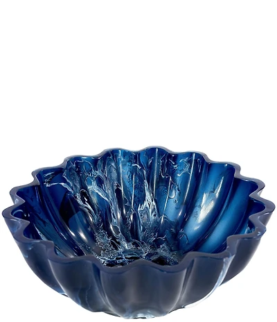 Jeanne Fitz Resin Collection Scalloped Bowl
