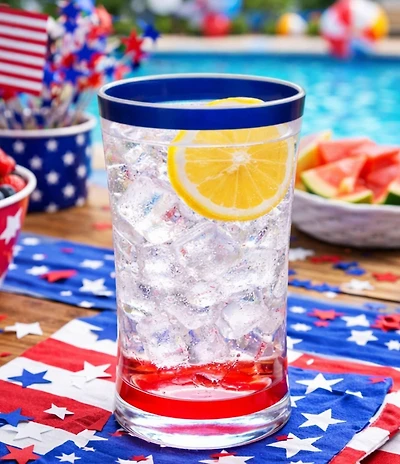 Jeanne Fitz Tootles Americana Tall Tumblers, Set of 4