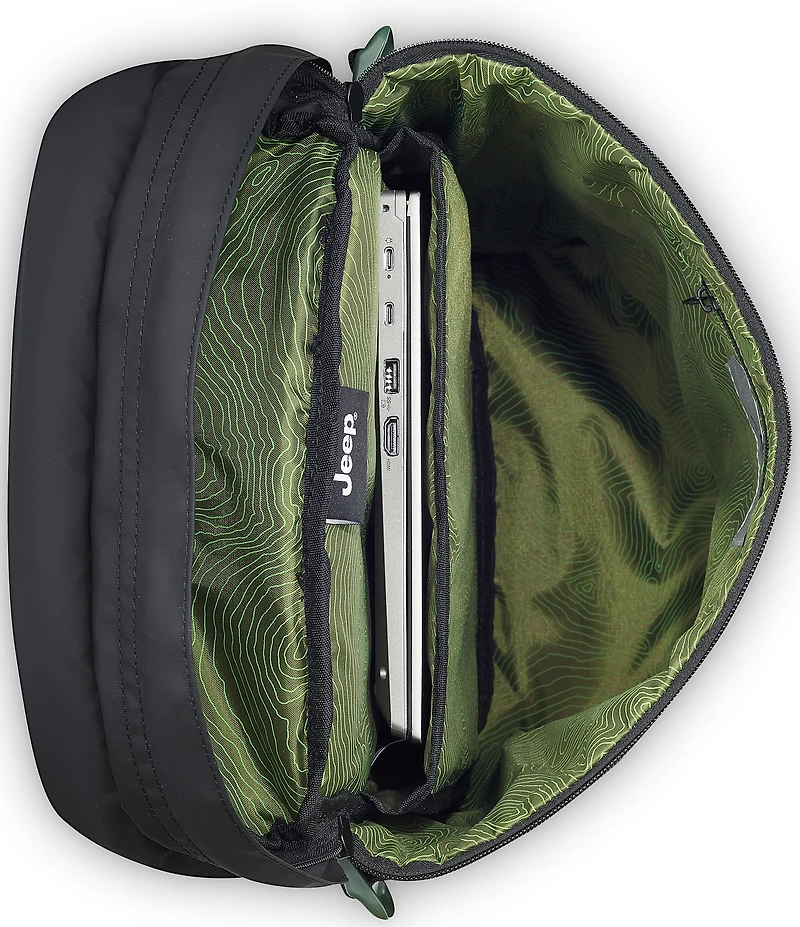 Jeep Cylindrical Laptop Backpack