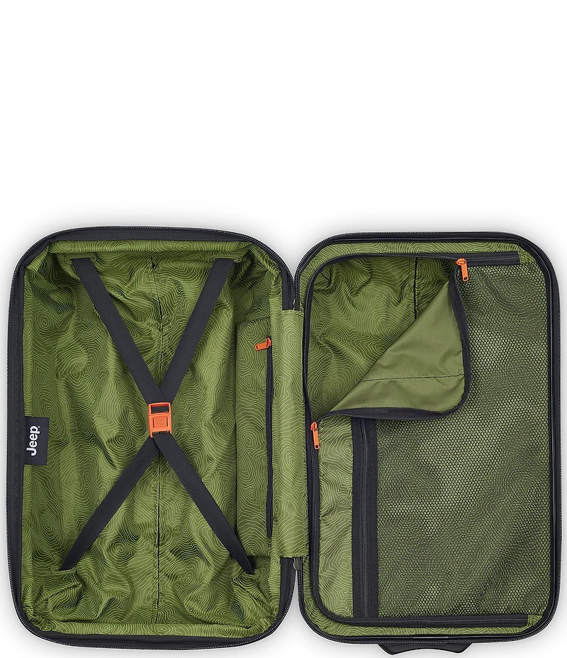 Jeep Expandable Carry-On Hard-Side Suitcase