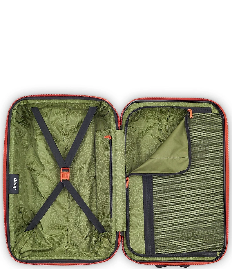 Jeep Expandable Carry-On Hard-Side Suitcase