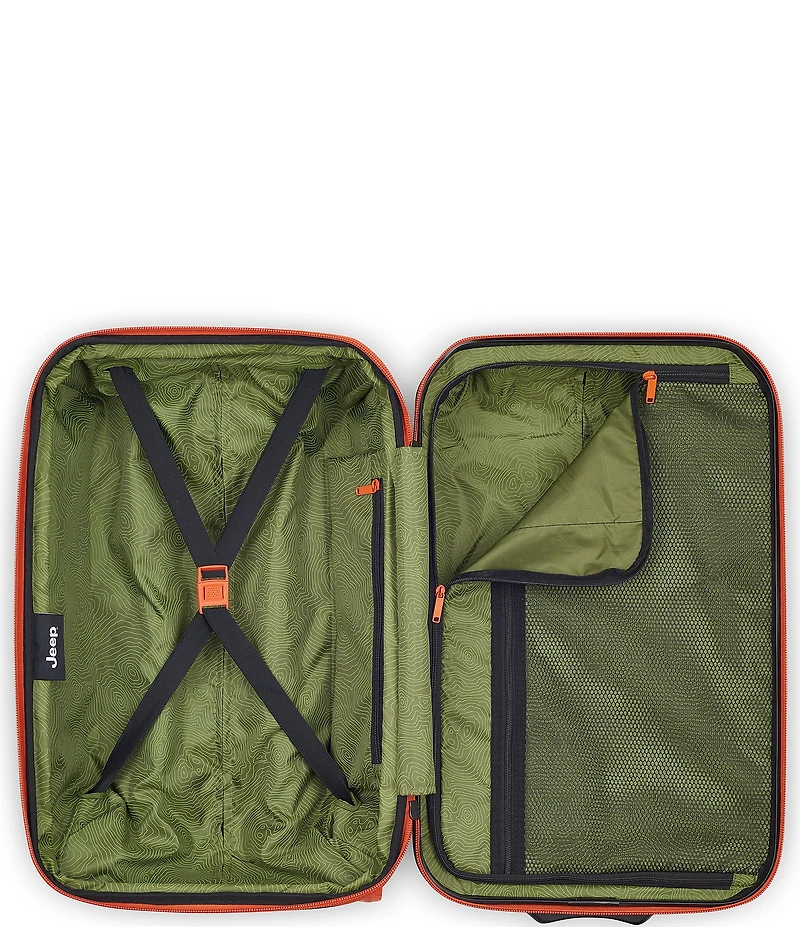 Jeep Expandable Carry-On Hard-Side Suitcase