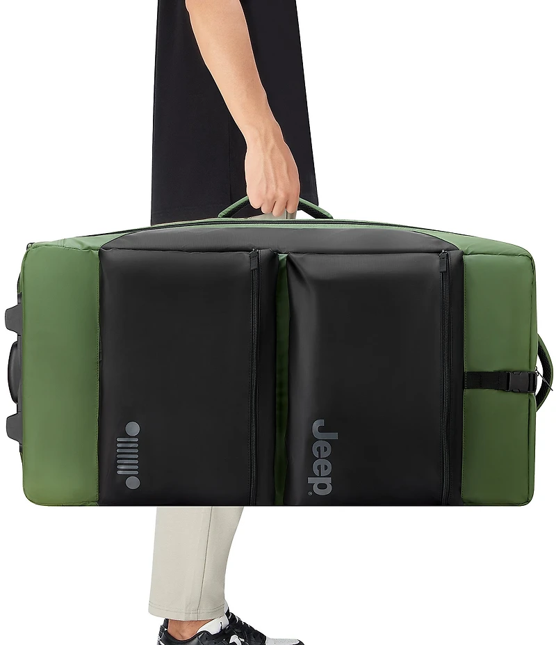 Jeep Large 31#double; Rolling Duffel Bag