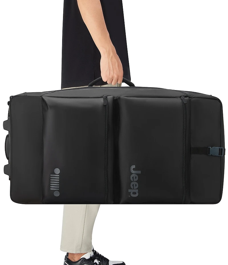 Jeep Large 31#double; Rolling Duffel Bag
