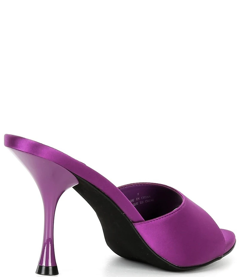 Jeffrey Campbell Agent Satin Dress Slide Sandals