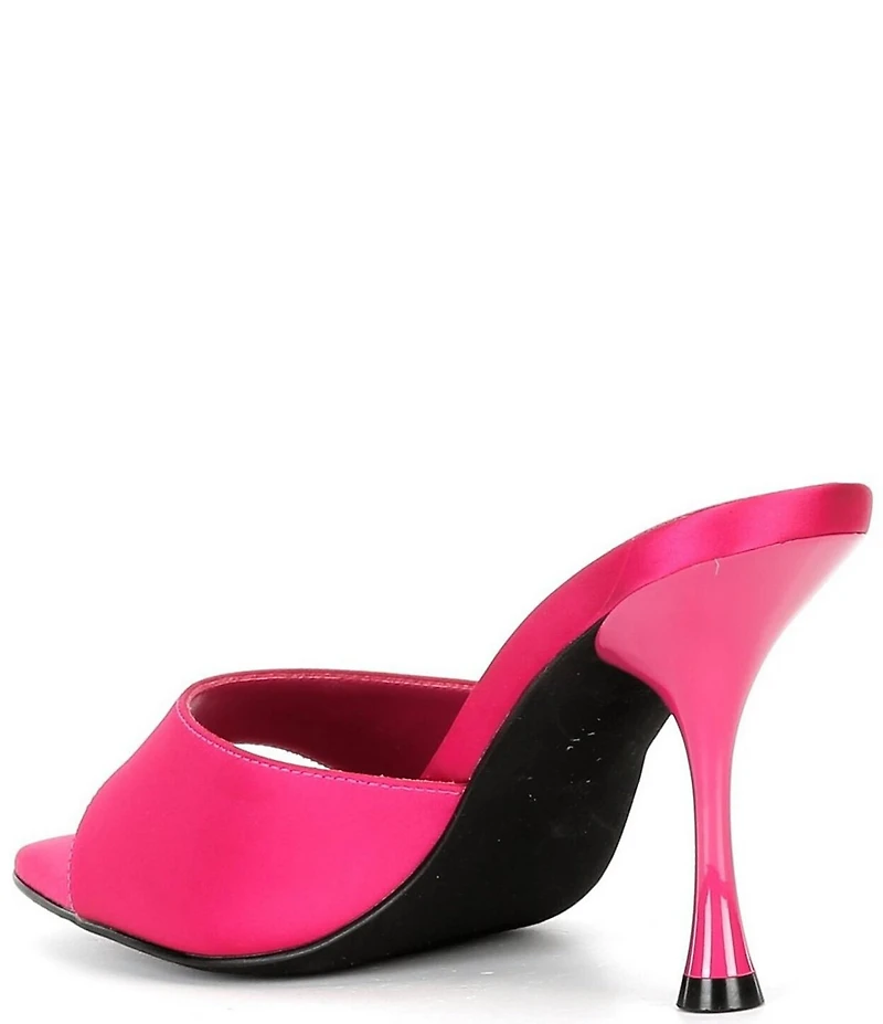 Jeffrey Campbell Agent Satin Dress Slide Sandals