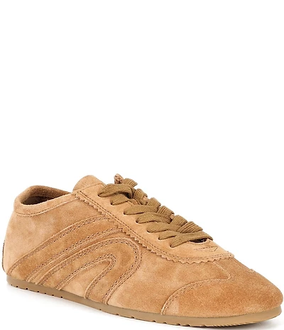 Jeffrey Campbell Aleta Suede Lace Up Sneakers