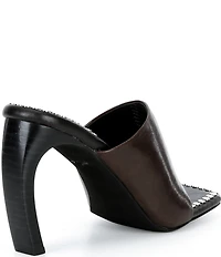 Jeffrey Campbell Alloc-ST Slide Studded Heeled Sandals