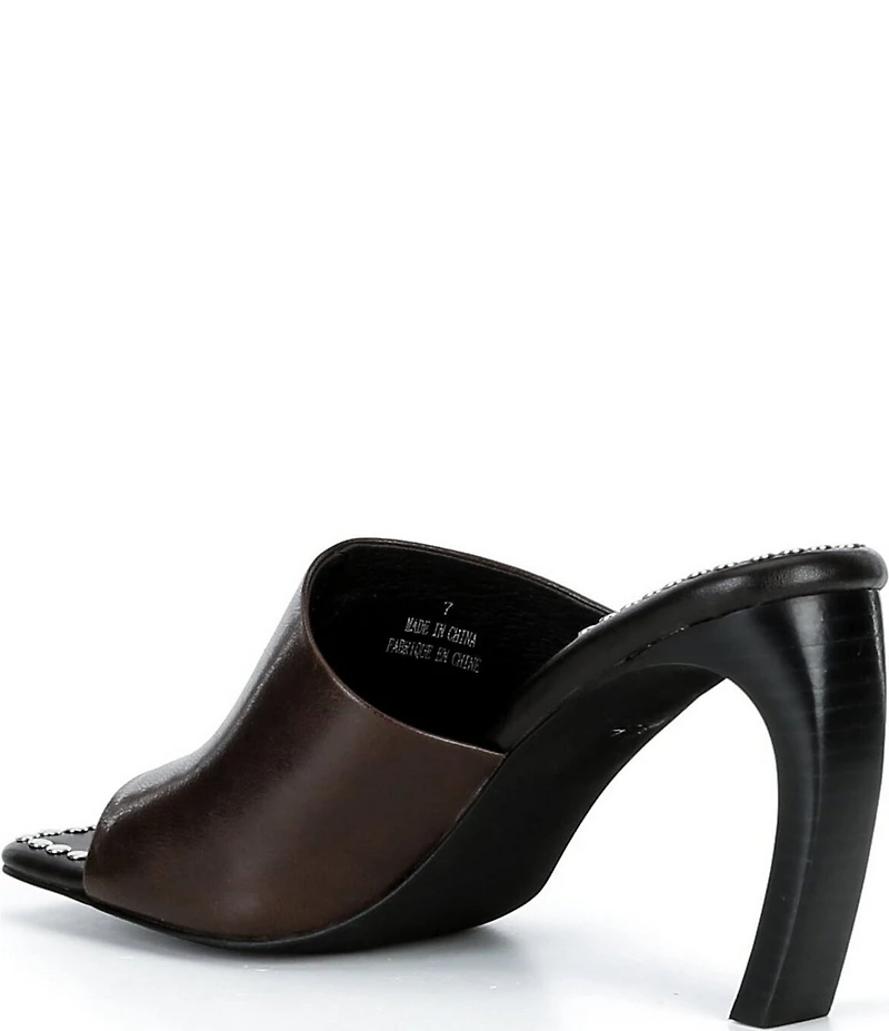 Jeffrey Campbell Alloc-ST Slide Studded Heeled Sandals