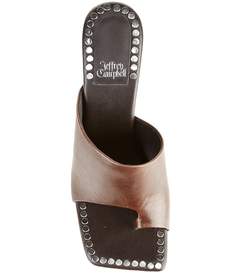 Jeffrey Campbell Alloc-ST Slide Studded Heeled Sandals