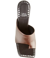 Jeffrey Campbell Alloc-ST Slide Studded Heeled Sandals